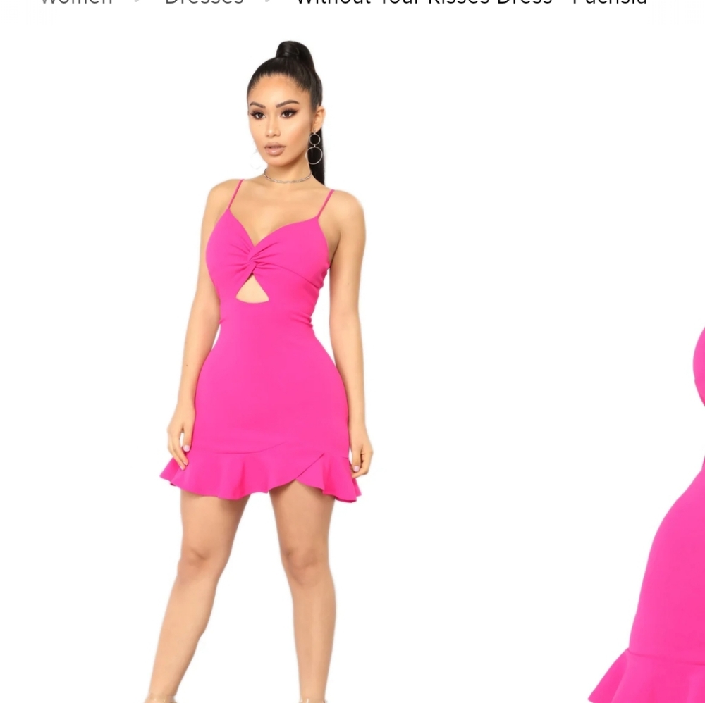 Fushia dress